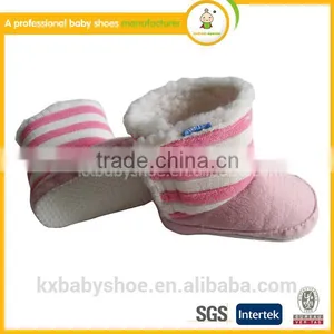 OEM ODM Custom Winter Soft Leather Baby Snow Shoes Boots Wholesale thumbnail-4