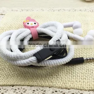 Beautiful Stereo Water Proof Shoelace In-ear Earphone With 3.5mm Plug thumbnail-1