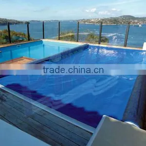 Top Quality Thermal Bubble Swimming Pool Cover With Pool Cover Reel thumbnail-4