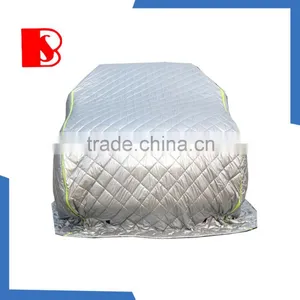 Factory Supplier Waterproof PE Tarpaulin Nylon Tarpaulin Folding Car Cover Truck Cover pe Fabric BBQ Cover Mechina Cover thumbnail-6