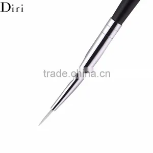 Professional Black Cosmetic Eye Liner Brush With Free Sample and Custom Logo Eyeliner Brush thumbnail-2