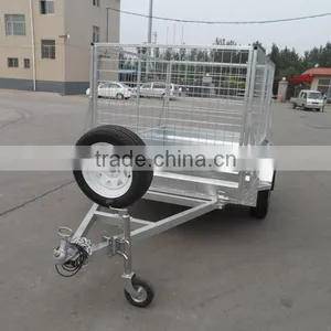 Galvanized Tool Cage Trailer thumbnail-1