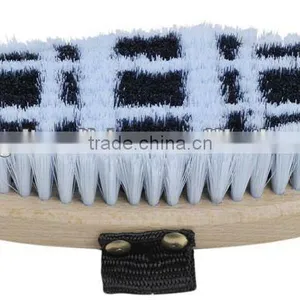 Two-tone Horse Hair Brush Wooden Back With pp Strap thumbnail-1