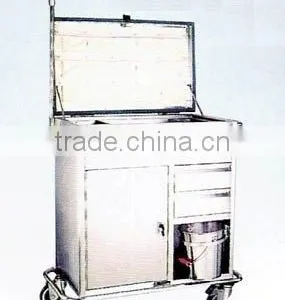 Stainless Steel Cleaning Trolley thumbnail-1