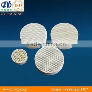 Ceramic Honeycomb,structured Tower Packing,with High Temperature Resistant,alumina Honeycomb Filter thumbnail-1