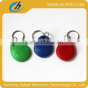 LF 125KHz Plastic Cheap RFID Passive Rfid Key Fob Key Tag thumbnail-1