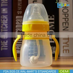 High Quality BPA Free Silicone Biberon Baby Bottle Manufacturer Wholesale Nursing Bottle thumbnail-1