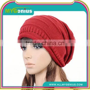 Wool Hat Knitting Hat ,JAad Fashion Girls Wool Hats thumbnail-1