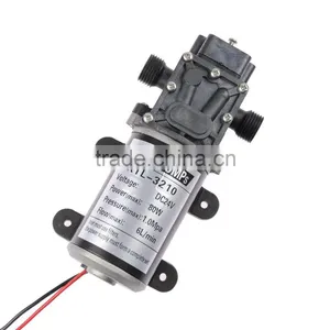 High Pressure DC 24V 6L/min 80W Micro Diaphragm Pro Water Pump Automatic Reflux Valve 1.0Mpa thumbnail-1