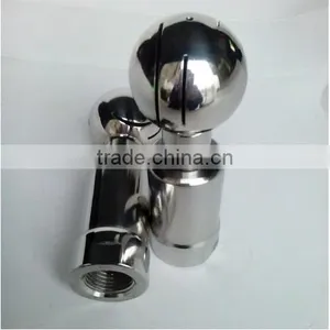 Wenzhou Sanitary Stainless Steel Thread Rotary Cleaning Ball/cleaner thumbnail-2
