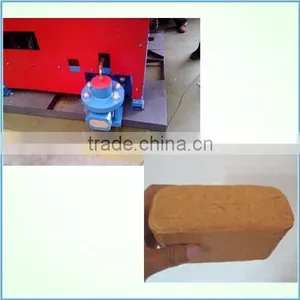 Oil Palm Fibers Hydraulic Brick Making Machine 7.5kw Exported to Russia thumbnail-2