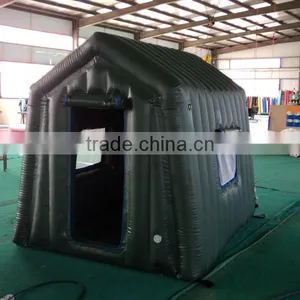 (ce) PVC Material Big Outdoor Inflatable Military Tent thumbnail-1
