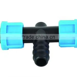 Irrigation System Drip Tape Plastic One Barbed Tape Tee Fitting thumbnail-1