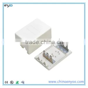 30 Pair Indoor Plastic Distribution Box With Back Mount Frame thumbnail-1