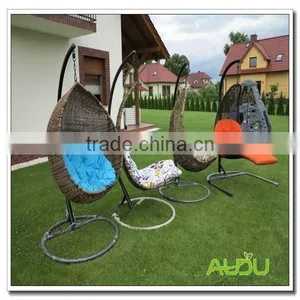 Audu Rattan Swing Chair,Swing Rattan Egg Chair thumbnail-5