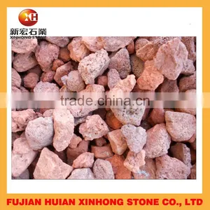 Decorative Red Volcanic Garden Rocks for Sale thumbnail-3