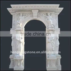 White Stone Door Frame thumbnail-1