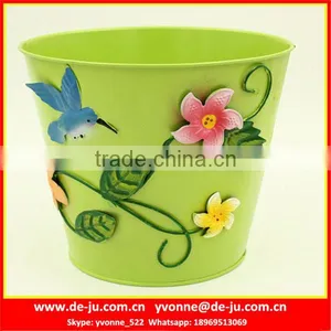 Sculpture Garden Bright Color Flower Pot thumbnail-1