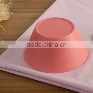 Large New Eco-friendly Bamboo Fibre Dishes Disposable Bowls thumbnail-1