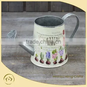 Spring Home & Garden Decor Floral and Watering Can Special for Flower Plant Pot thumbnail-1
