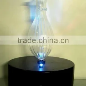 Elegant Wooden and Glass LED Aroma Diffuser Nebulization Essential Oil Diffuser thumbnail-1