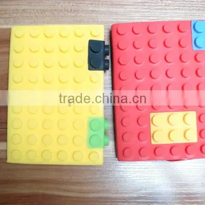 Fashionable Toy Bricks Colorful Silicone Book Slipcase thumbnail-1