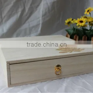 Wooden Gift Box With Padlock for Crafts thumbnail-1