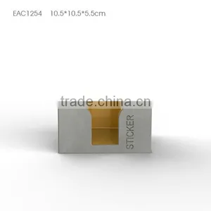Handmade Color Spray Funny Office Decoration Concrete Memo Clip Holder thumbnail-2