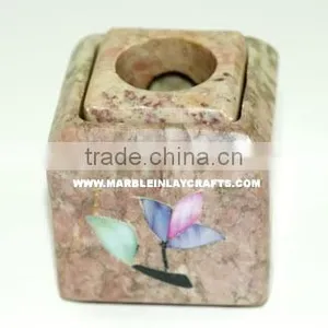 Soapstone Candle Holder , Tea Light Holder , Votive Holder thumbnail-1