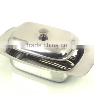 Stainless Steel Butter Dish thumbnail-1