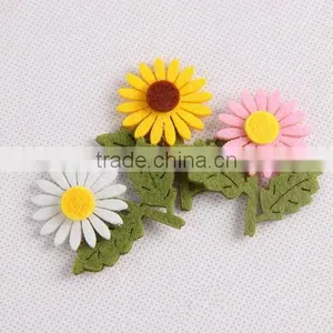 2017 Express Wholesale High Quality New Products Hot Sale Felt Self Adhesive Flower Decoration for Home Made in China thumbnail-1