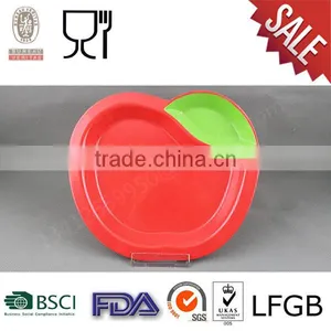 Apple Shaped Melamine Kids Soup Bowl thumbnail-1
