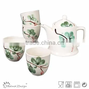 Good Quality Porcelain Teapot, Ceramic Teapot for Hotel, Modern Ceramic Teapot thumbnail-1