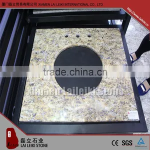 Pre Cut Scratch Resistant High Density Granite Countertops Molded Vanity Tops thumbnail-2