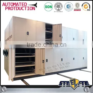 Space Saving Metal Automatic File Cabinet Compactor Mobile Mass Shelf thumbnail-5