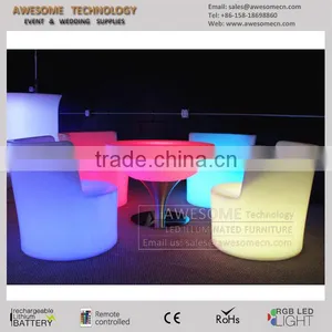 Led Illuminated Leisure Chair for Event Rental thumbnail-3