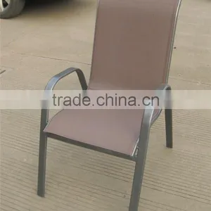 Single Metal Sling Chair thumbnail-1