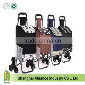 600D Polyester Shopping Trolley Bag,Easy Foldable Shopping Cart thumbnail-3