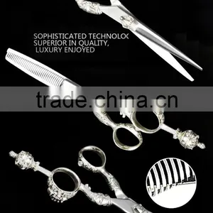 Professional Hair Dressing Scissors With Silver thumbnail-2