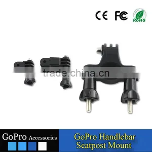 2016 New Wholesale Bicycle Handlebar Seatpost Mount for Sports Camera Accessory thumbnail-3