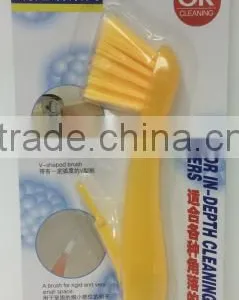 Creative MINI All-purpose Long Handle Bathroom Cleaning Brush With a Pincers thumbnail-3
