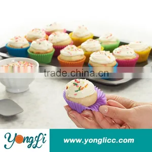 Hot Sales Cake Making Tools Baking Muffin Cupcakes Silicon Pastry Cake Mold thumbnail-1