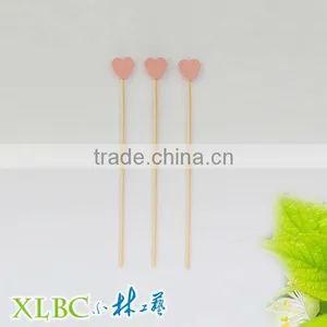 Heart-shaped Bamboo Picks thumbnail-1