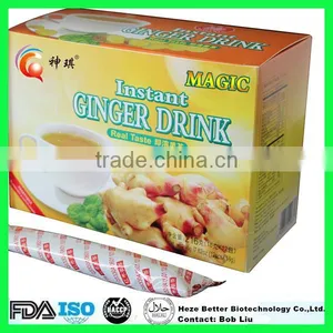 FDA Approved Instant Honey Ginger Tea, Instant Herbal Tea, Instant Organic Ginger Tea thumbnail-1