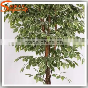 Factory Design Artificial Hanging Marijuana Plant Cheap Artificial Plants Outdoor Decoration Plant thumbnail-5