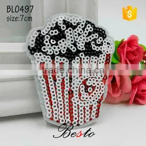 Pretty Small Size Seuin Appliques Designs for Baby Dresses thumbnail-5