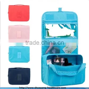 Best Sell Women Promotion PVC and PU Makeup Cosmetic Bag thumbnail-5