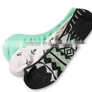 Wholesale Cheap Custom Girls No Heel Socks thumbnail-4