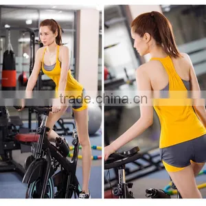 New Product 2016 Hot Sale High Quality One Piece Lady Sports Jumpsuits Yoga Wear for Wholesales thumbnail-2