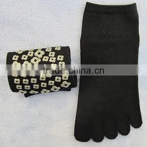 Hot Products! Anti-slip Gym Five Toe Cotton Yoga Socks thumbnail-4